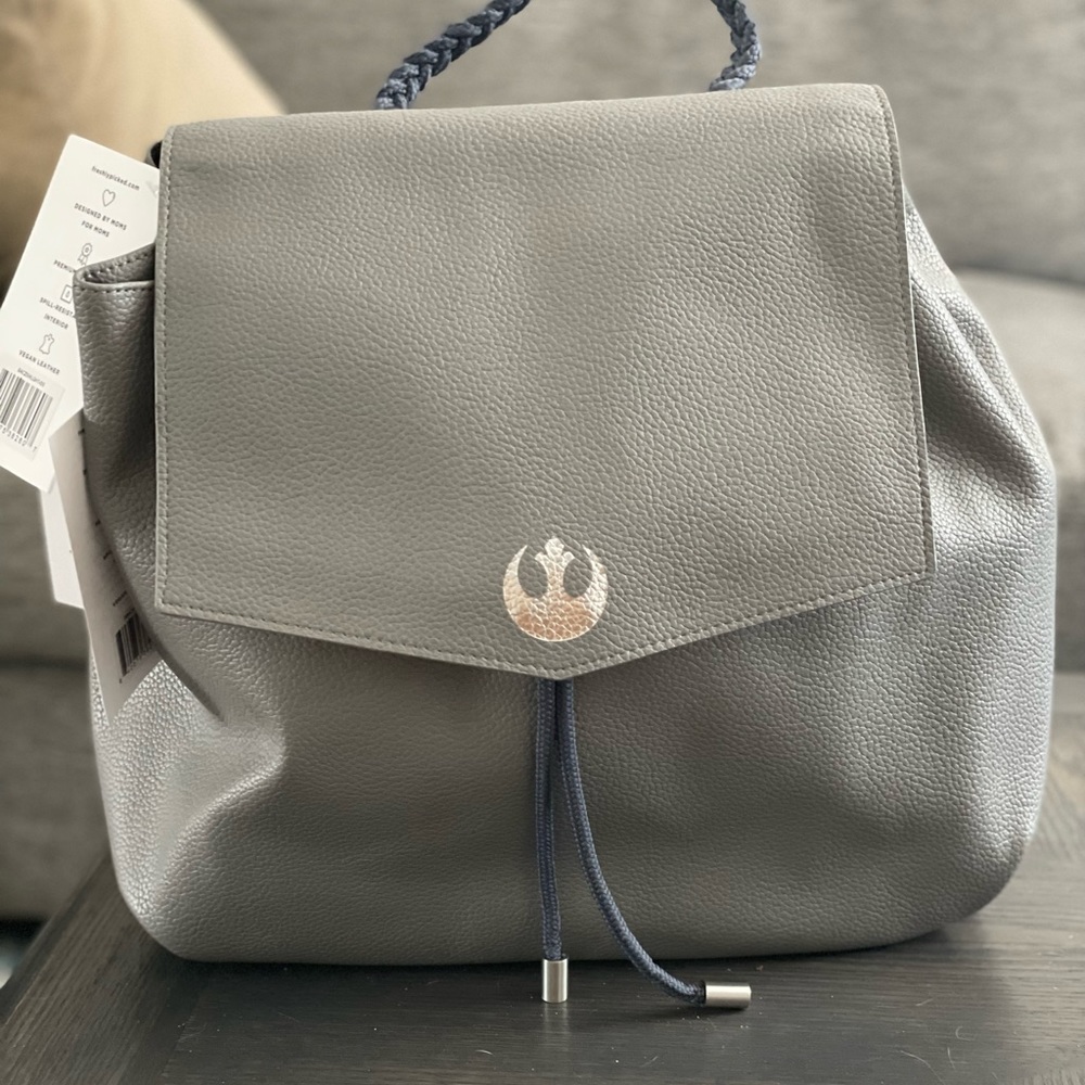 Freshly Picked Star Wars Rebel diaper backpack with wristlet